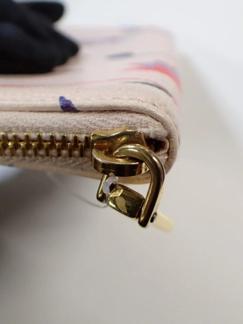 Miu Miu Light Pink Floral Wallet